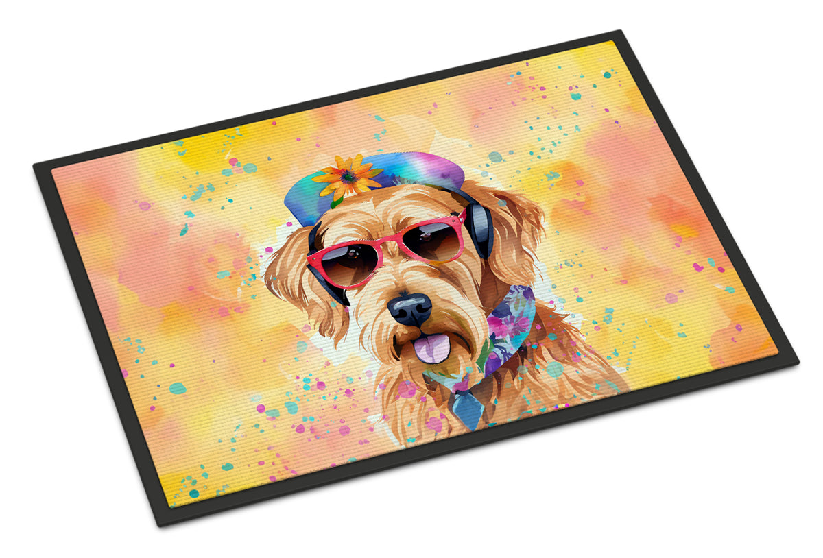 Buy this Airedale Terrier Hippie Dawg Doormat