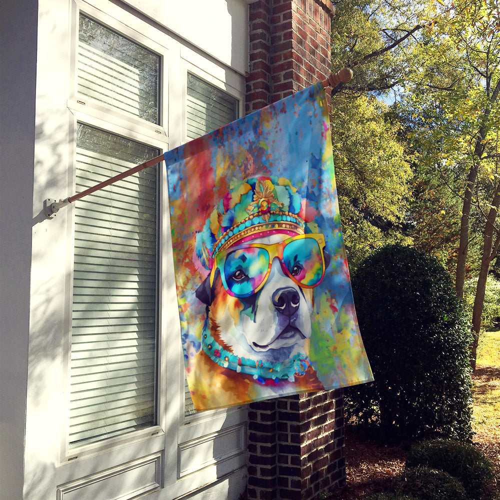 Buy this Akita Hippie Dawg House Flag