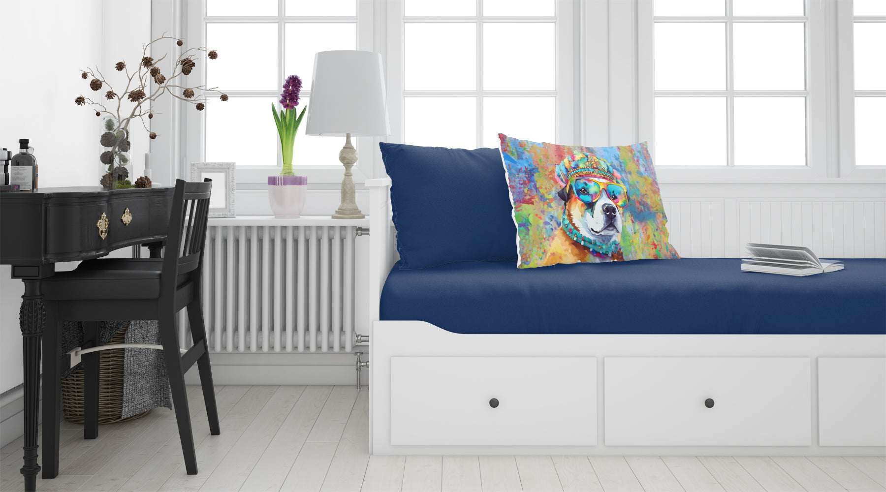 Buy this Akita Hippie Dawg Standard Pillowcase