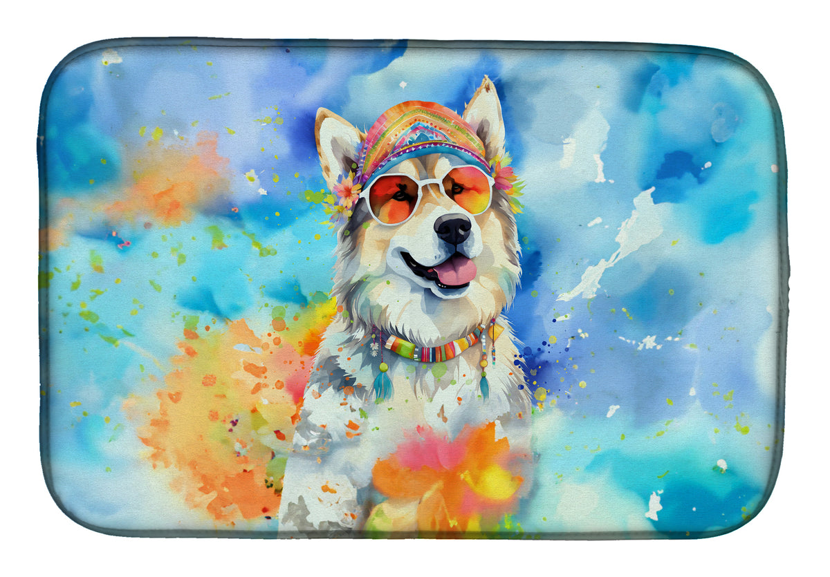 Buy this Alaskan Malamute Hippie Dawg Dish Drying Mat