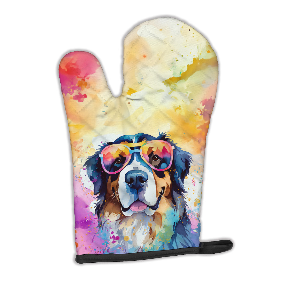 Buy this Bernese Mountain Dog Hippie Dawg Oven Mitt