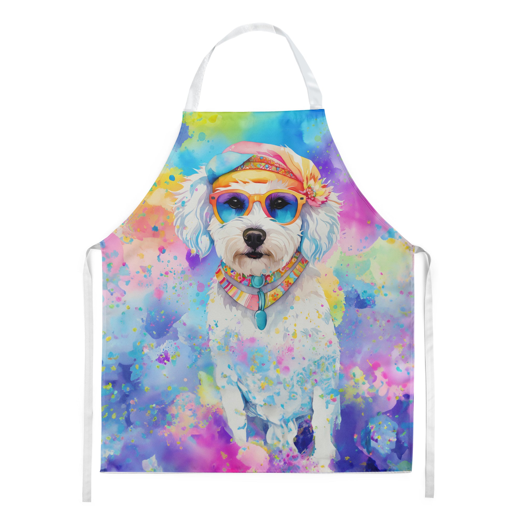 Buy this Bichon Frise Hippie Dawg Apron