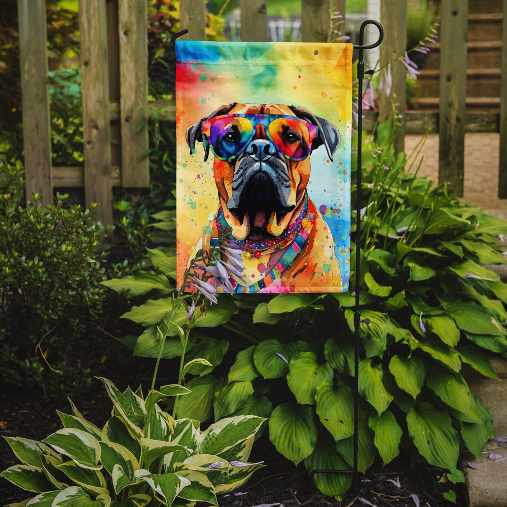 Buy this Bullmastiff Hippie Dawg Garden Flag