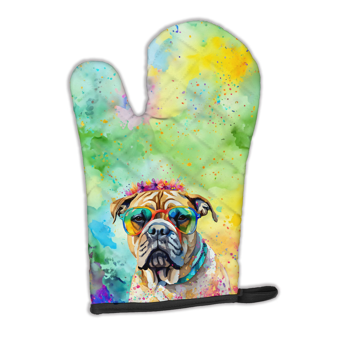 Buy this Bullmastiff Hippie Dawg Oven Mitt