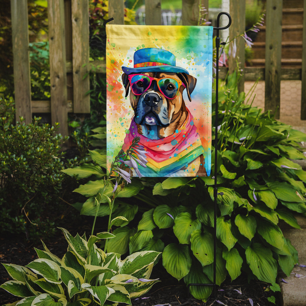 Buy this Cane Corso Hippie Dawg Garden Flag