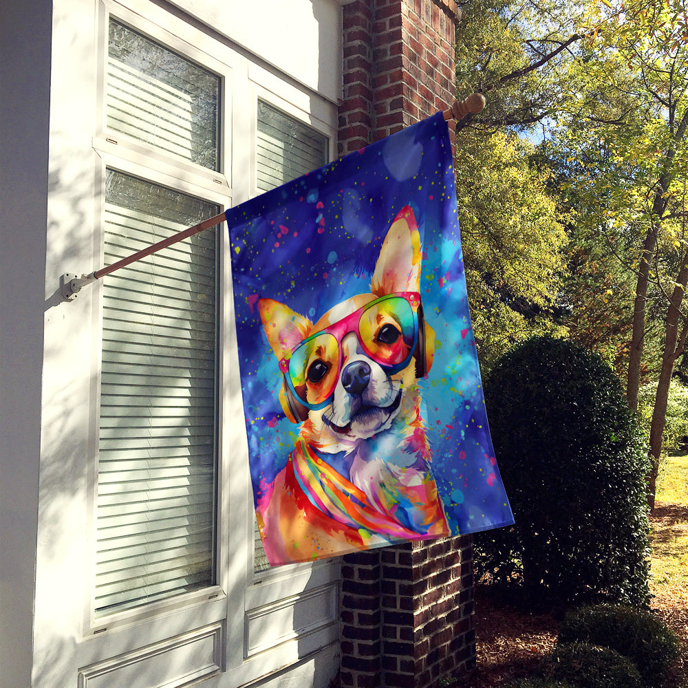 Buy this Chihuahua Hippie Dawg House Flag