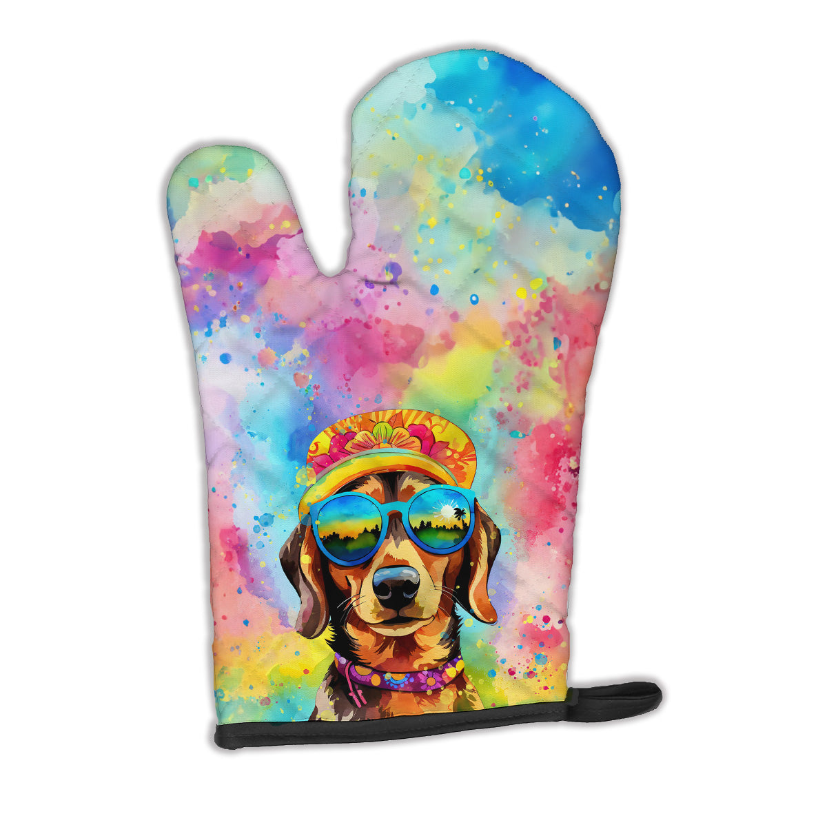 Buy this Dachshund Hippie Dawg Oven Mitt