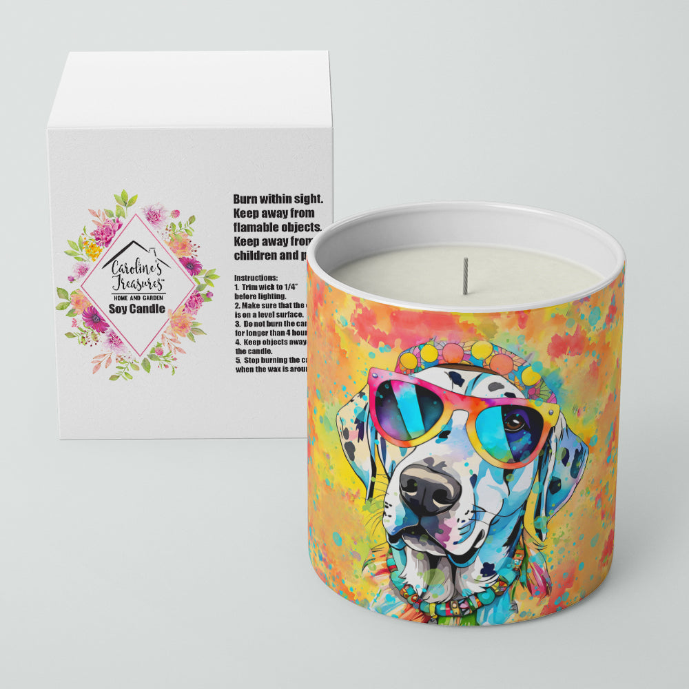 Dalmatian Hippie Dawg Decorative Soy Candle