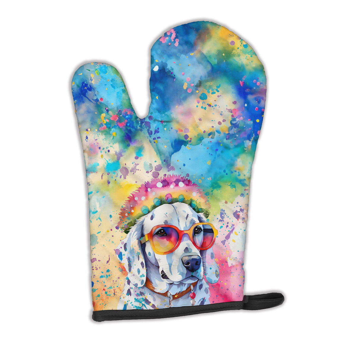 Buy this Dalmatian Hippie Dawg Oven Mitt