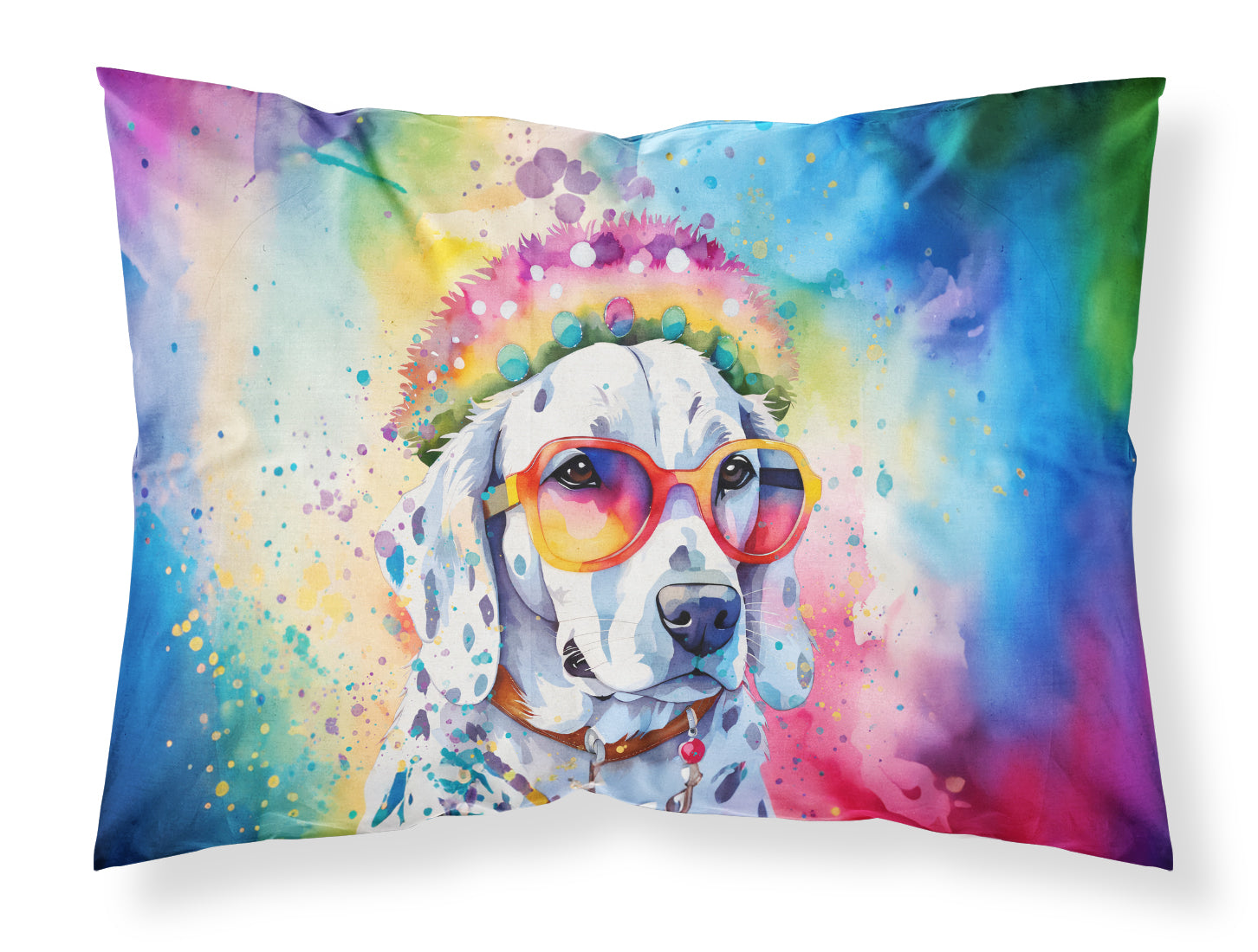 Buy this Dalmatian Hippie Dawg Standard Pillowcase