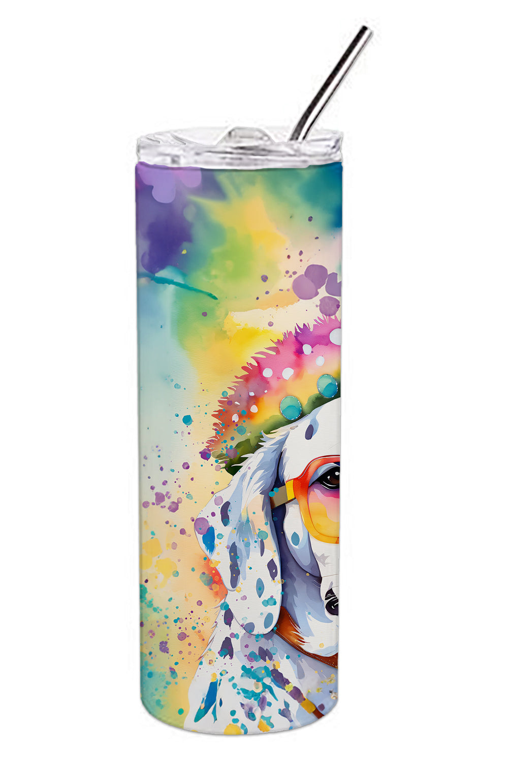 Buy this Dalmatian Hippie Dawg Stainless Steel Skinny Tumbler