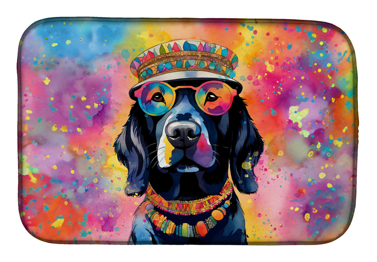 Buy this Black Labrador Hippie Dawg Dish Drying Mat