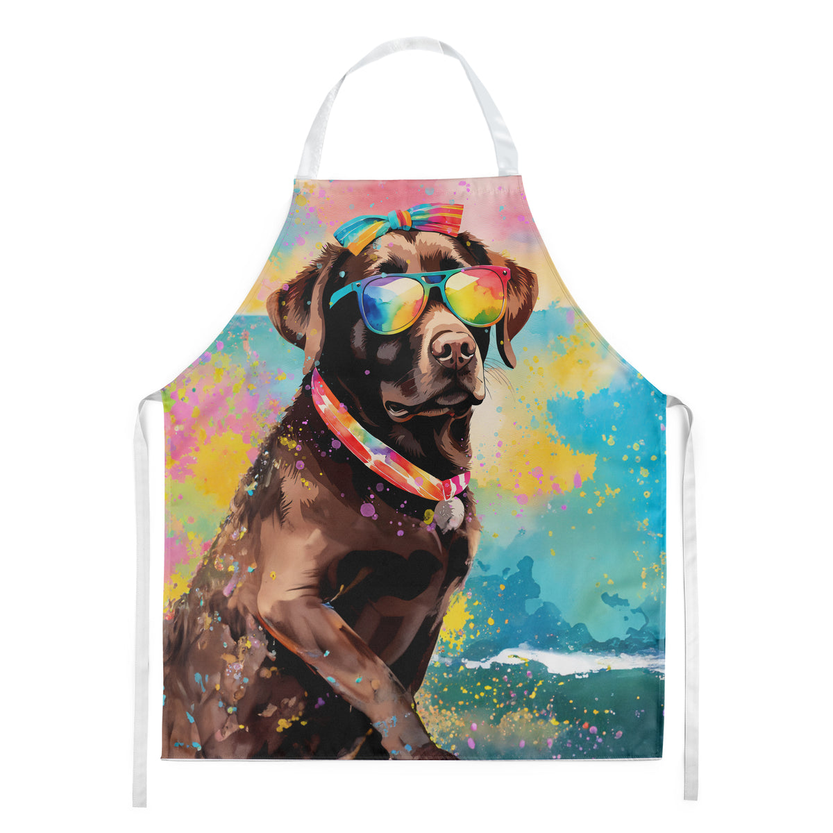 Buy this Chocolate Labrador Hippie Dawg Apron