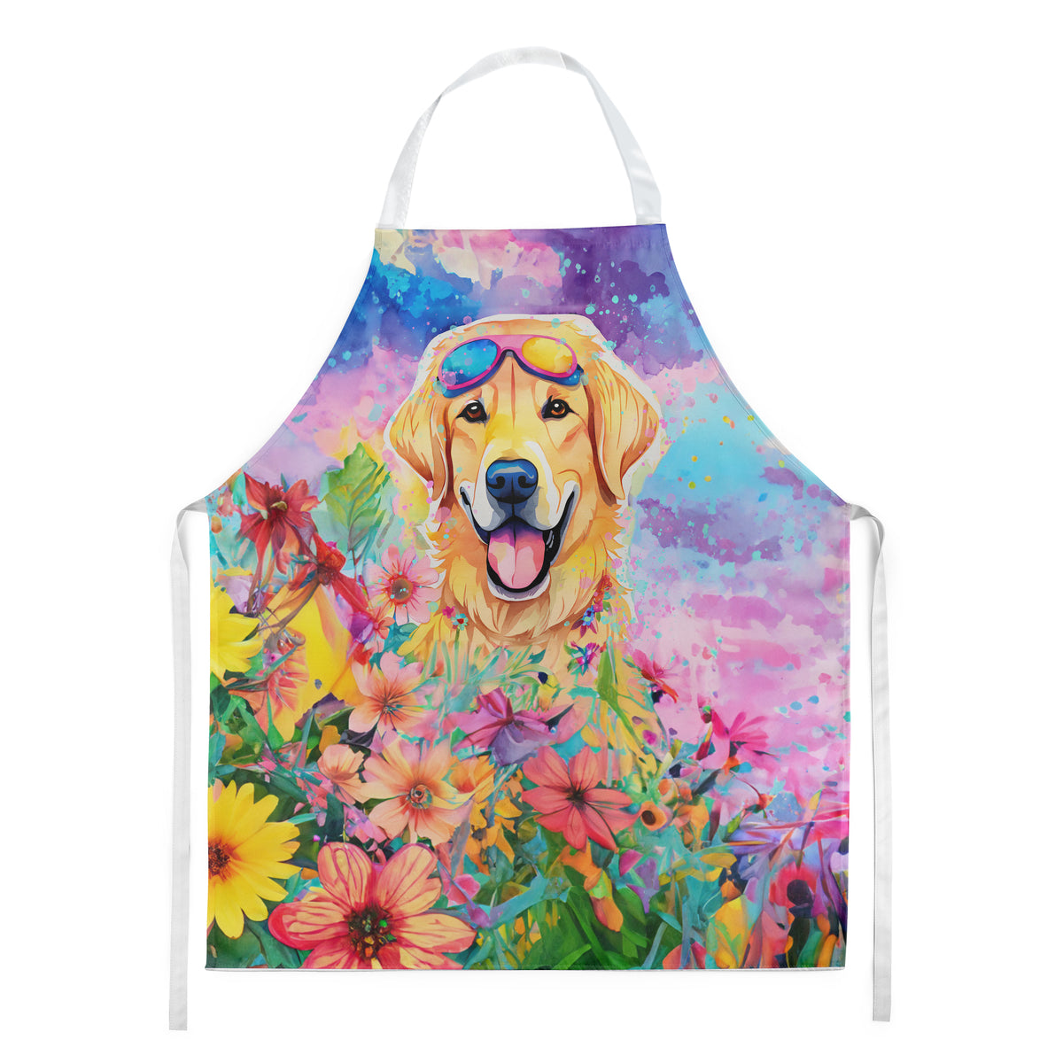 Buy this Yellow Labrador Hippie Dawg Apron