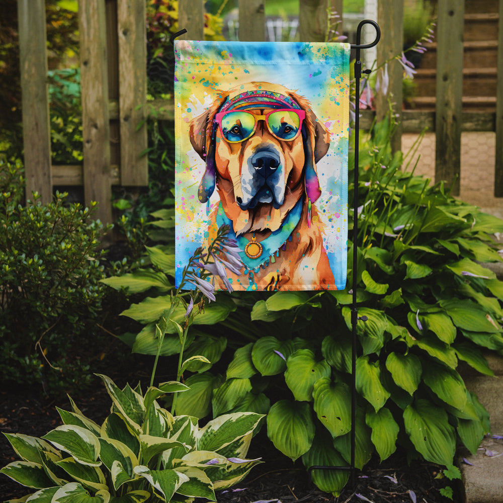 Buy this Mastiff Hippie Dawg Garden Flag