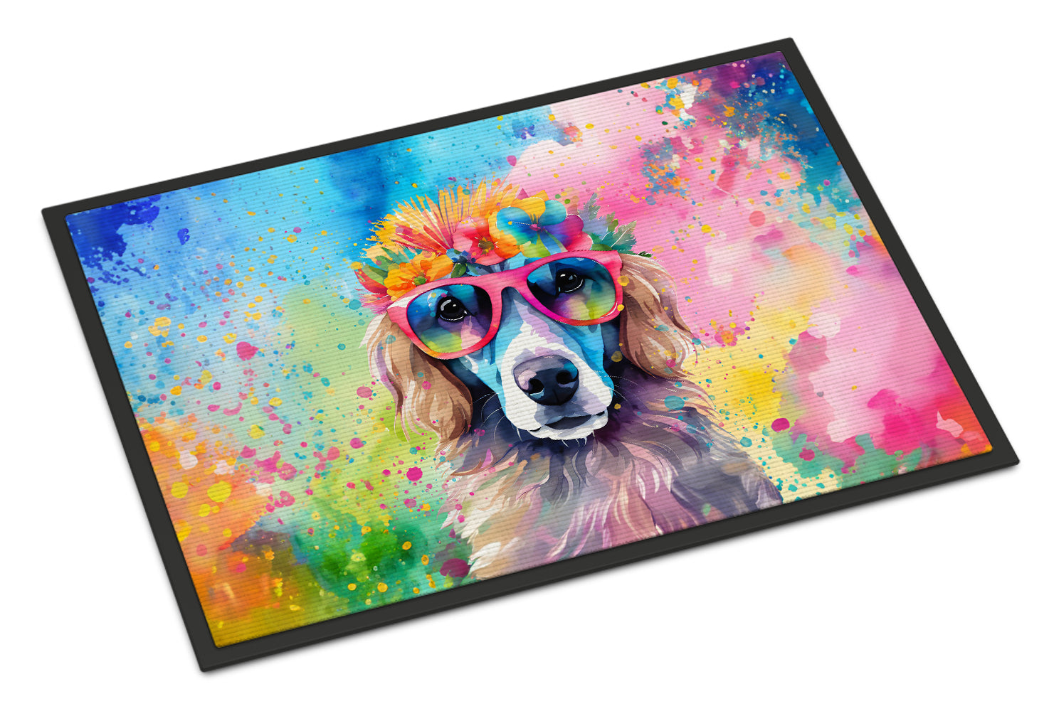 Buy this Poodle Hippie Dawg Indoor or Outdoor Mat 24x36