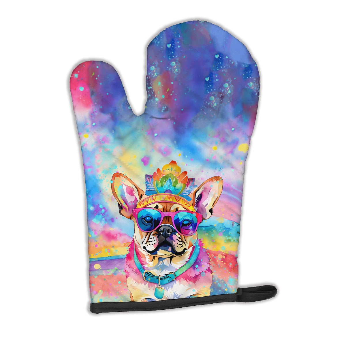 Buy this Pug Hippie Dawg Oven Mitt