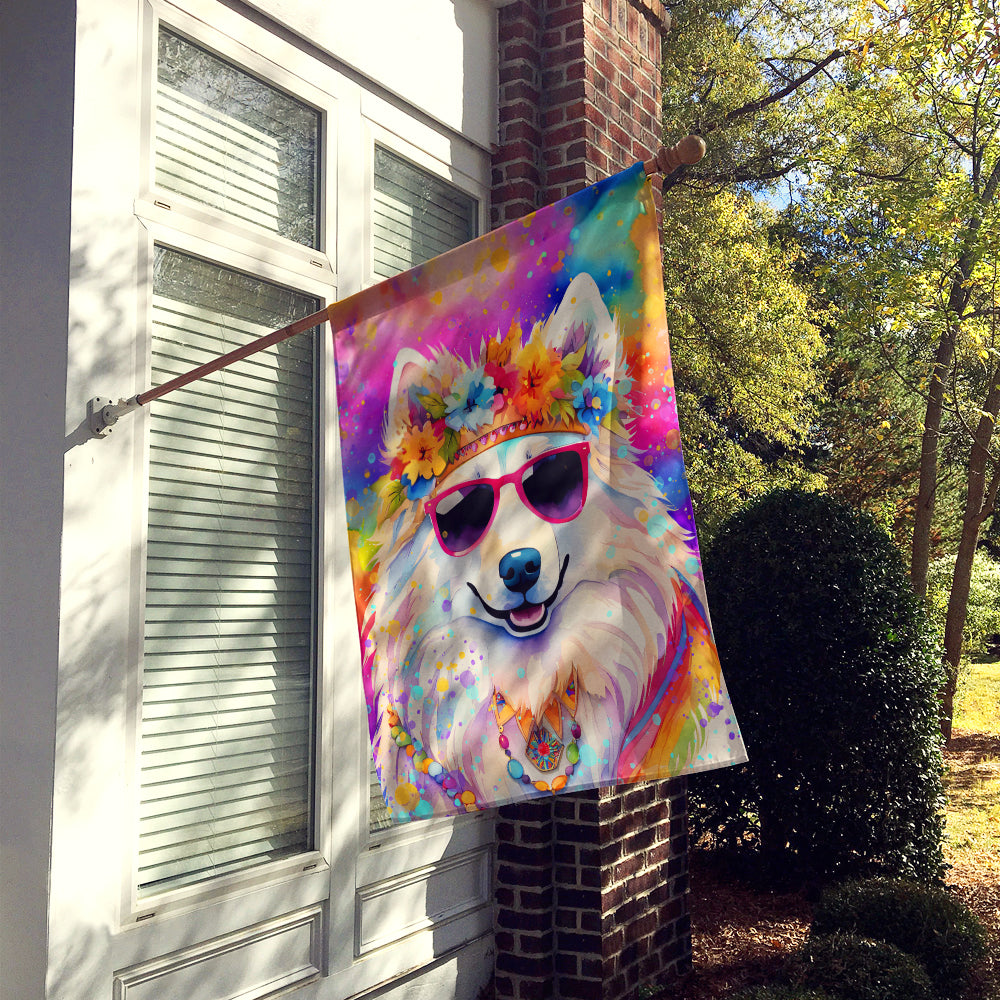 Buy this Samoyed Hippie Dawg House Flag