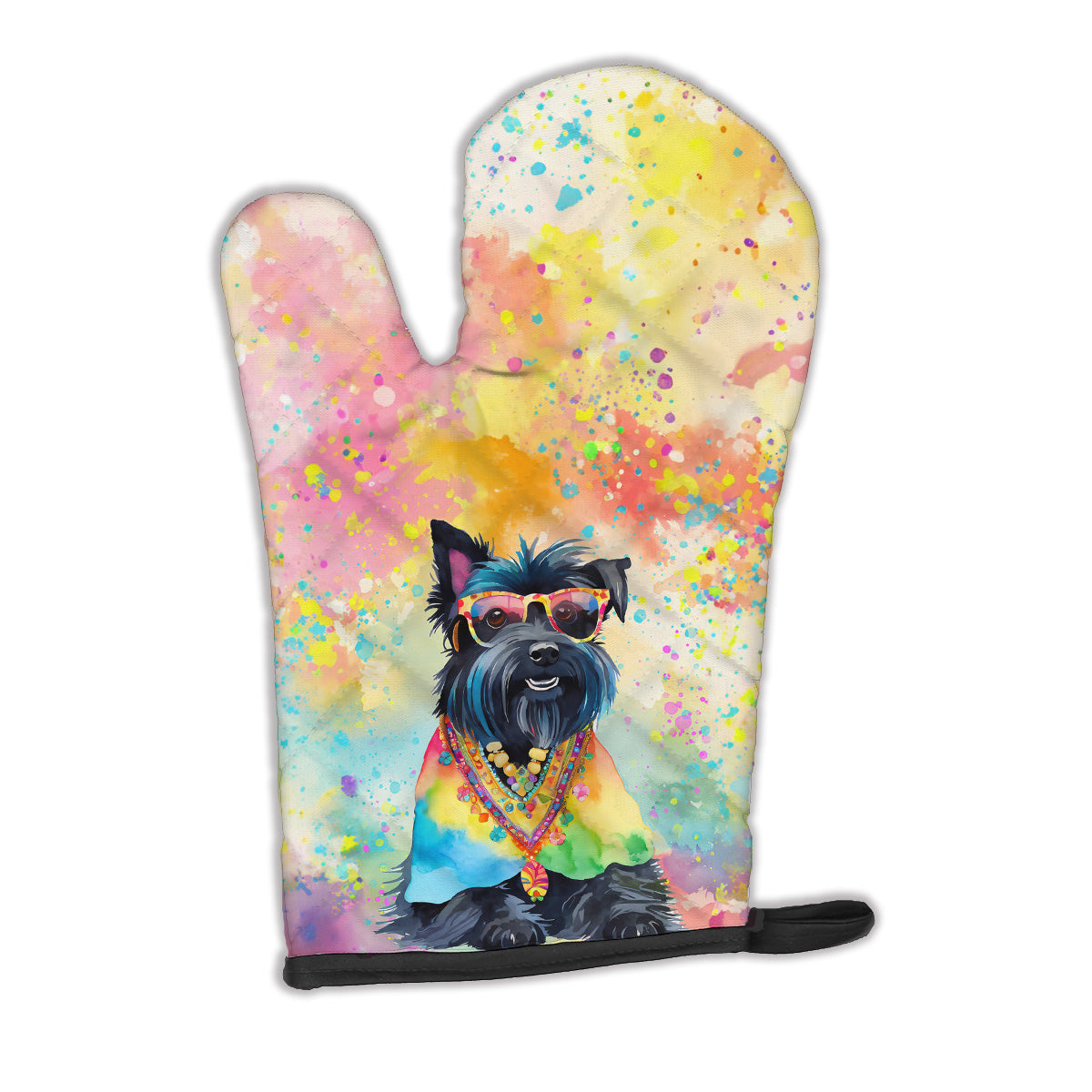 Buy this Scottish Terrier Hippie Dawg Oven Mitt