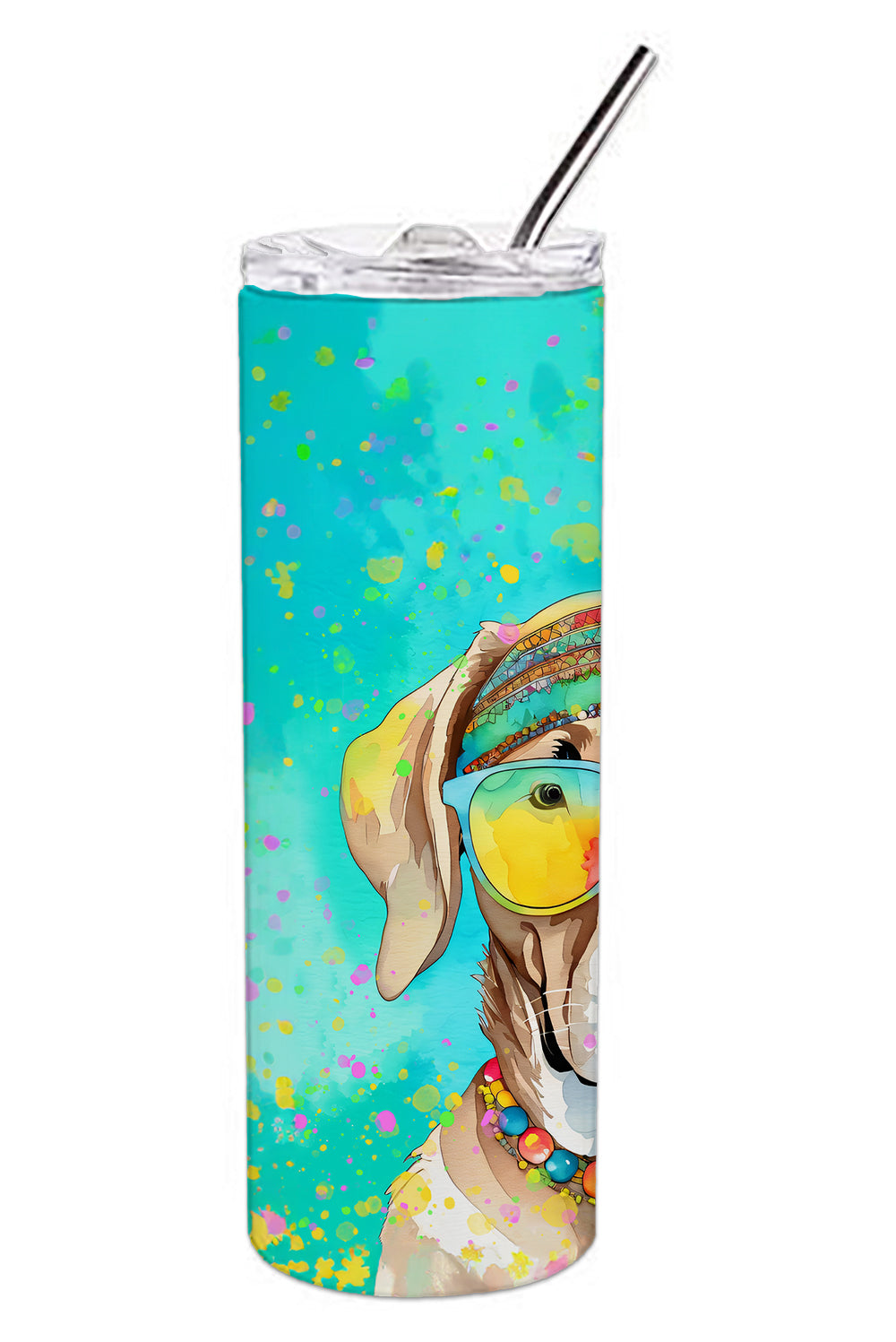 Buy this Weimaraner Hippie Dawg Stainless Steel Skinny Tumbler