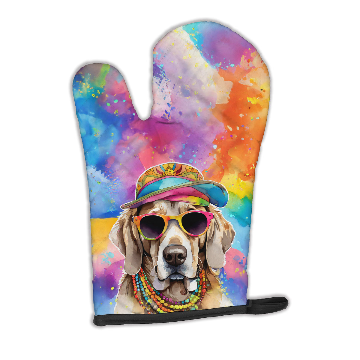 Buy this Weimaraner Hippie Dawg Oven Mitt