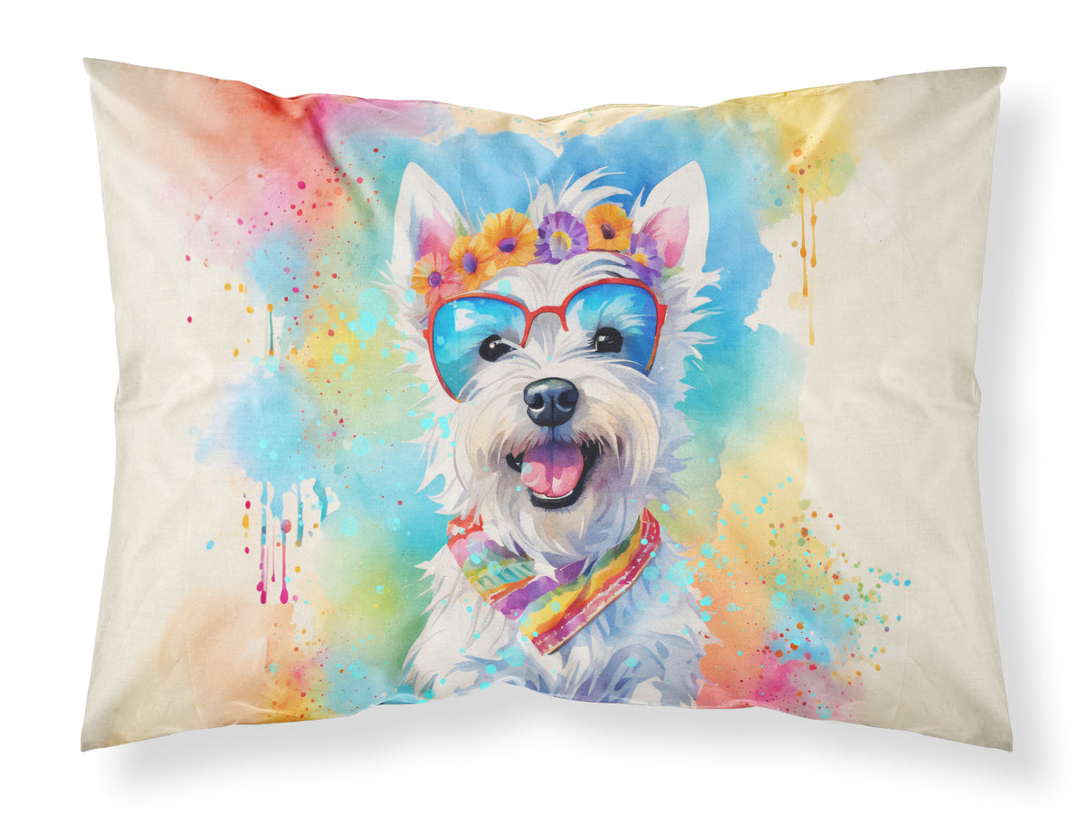 Buy this Westie Hippie Dawg Standard Pillowcase