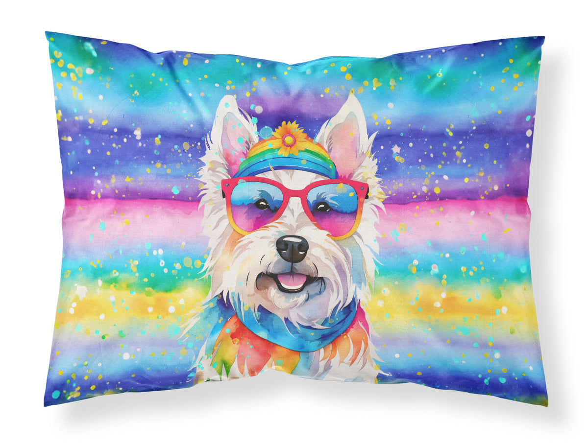 Buy this Westie Hippie Dawg Standard Pillowcase