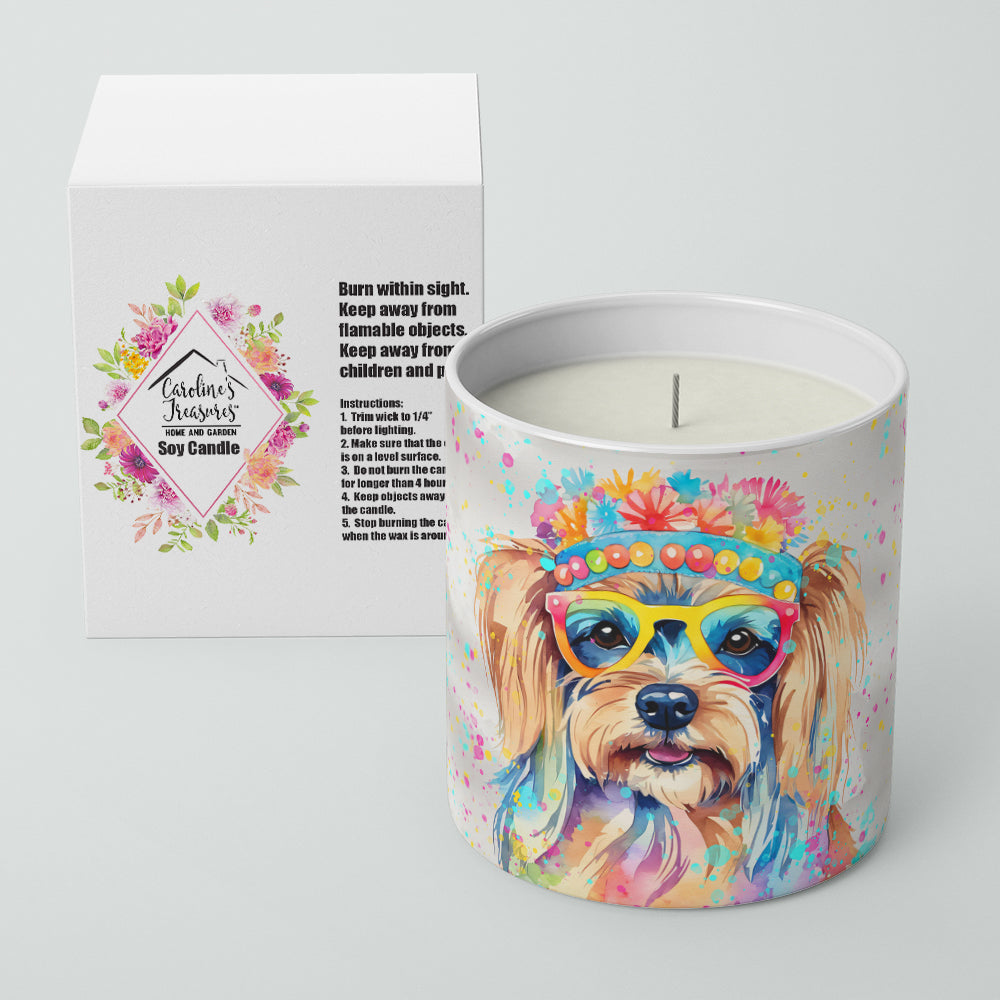 Buy this Yorkshire Terrier Hippie Dawg Decorative Soy Candle