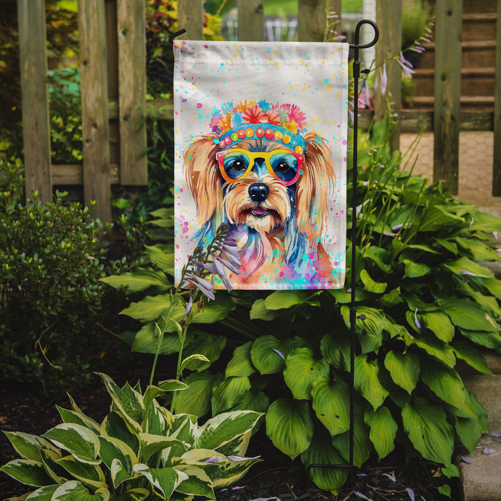 Buy this Yorkshire Terrier Hippie Dawg Garden Flag