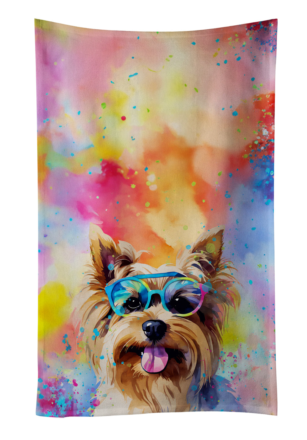 Buy this Yorkshire Terrier Hippie Dawg Kitchen Towel