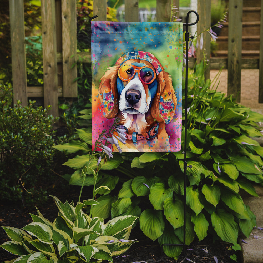 Buy this Hippie Dawg Garden Flag