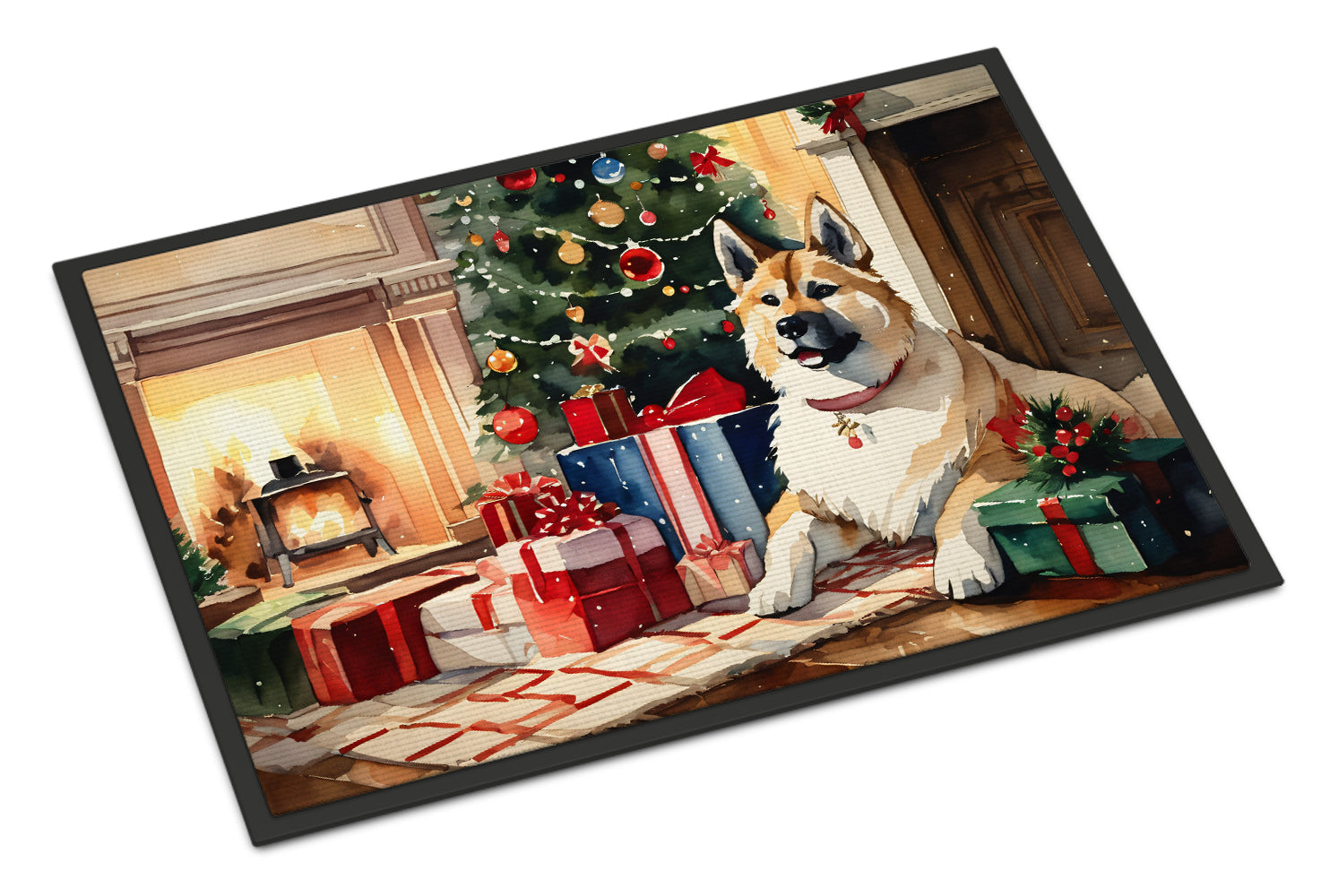 Buy this Akita Cozy Christmas Doormat