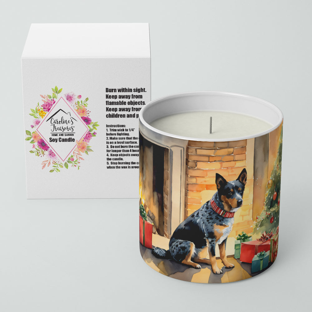 Buy this Australian Cattle Dog Cozy Christmas Decorative Soy Candle