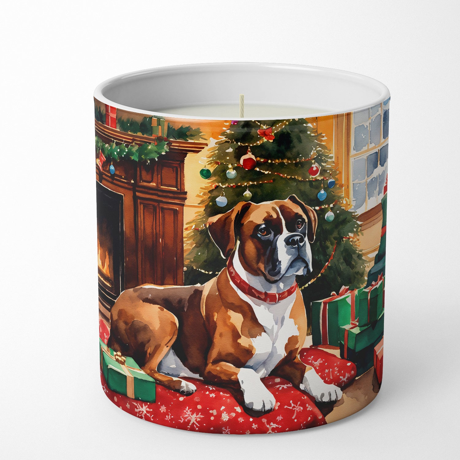 Buy this Boxer Cozy Christmas Decorative Soy Candle