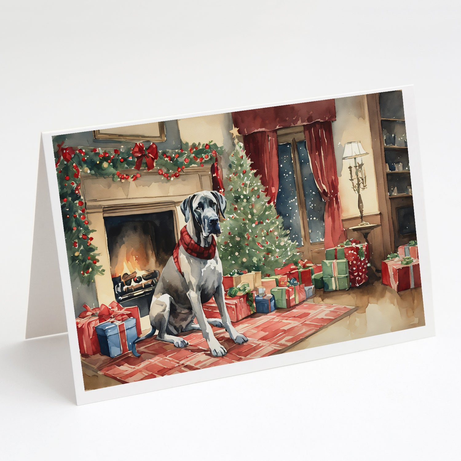 Buy this Great Dane Cozy Christmas Greeting Cards Pack of 8