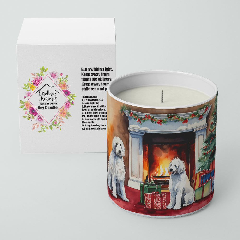 Buy this Komondor Cozy Christmas Decorative Soy Candle