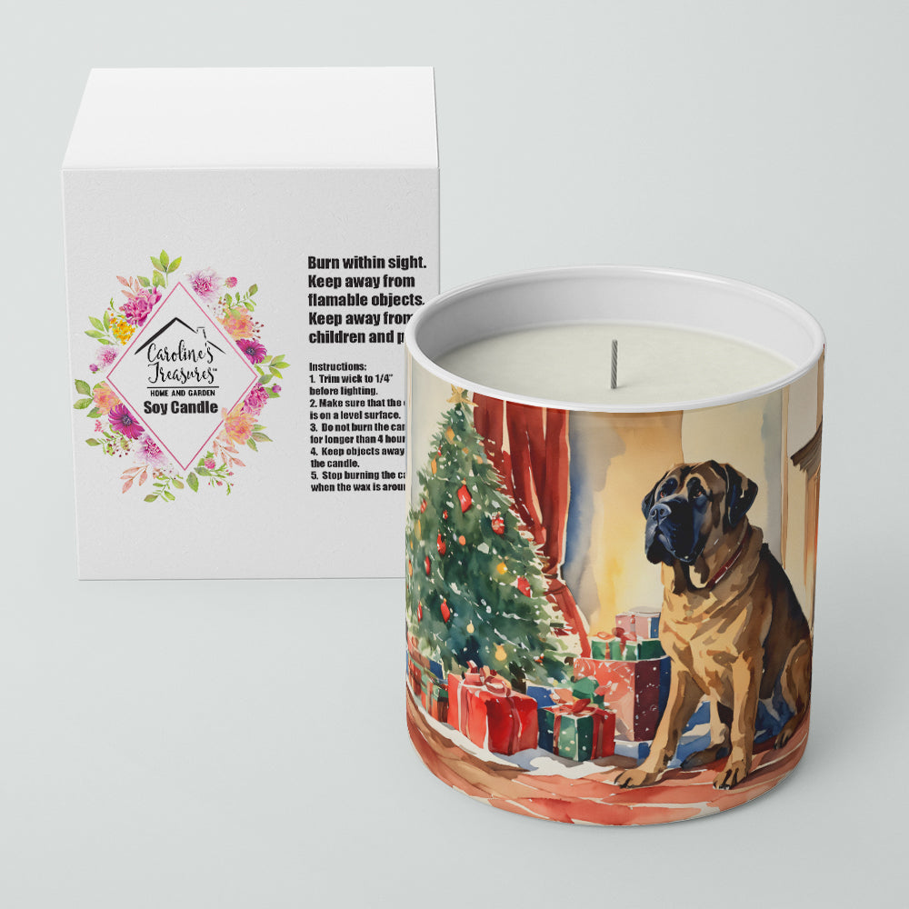 Buy this Mastiff Cozy Christmas Decorative Soy Candle