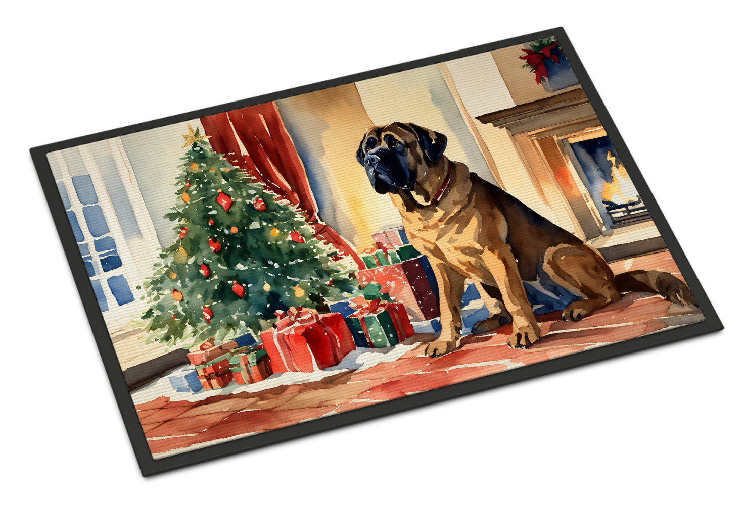 Buy this Mastiff Cozy Christmas Doormat