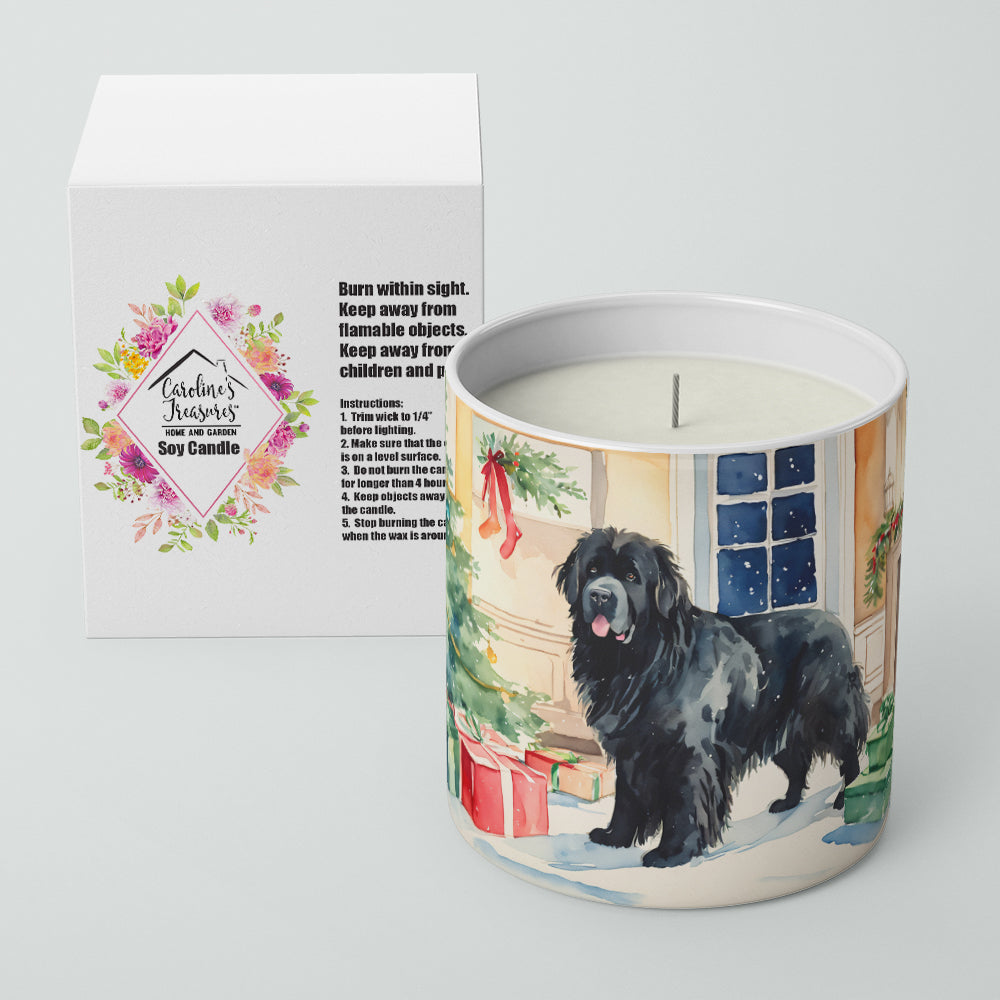 Buy this Newfoundland Cozy Christmas Decorative Soy Candle