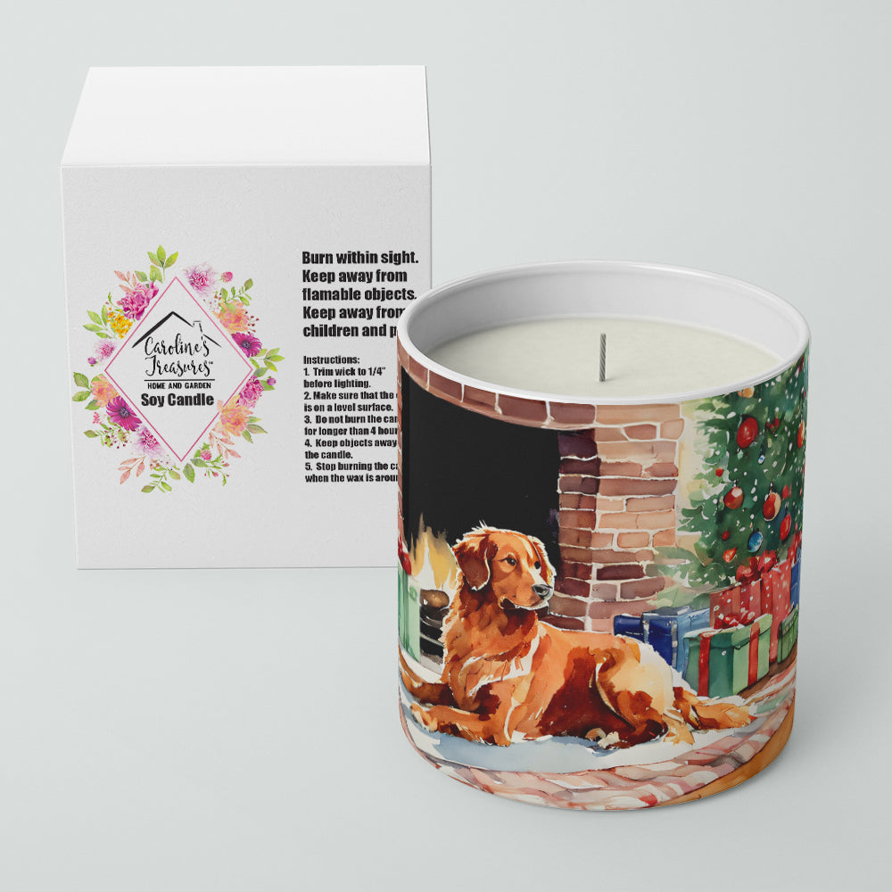 Buy this Nova Scotia Duck Tolling Retriever Cozy Christmas Decorative Soy Candle