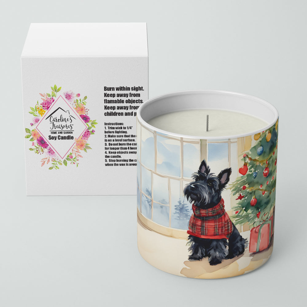 Buy this Scottish Terrier Cozy Christmas Decorative Soy Candle