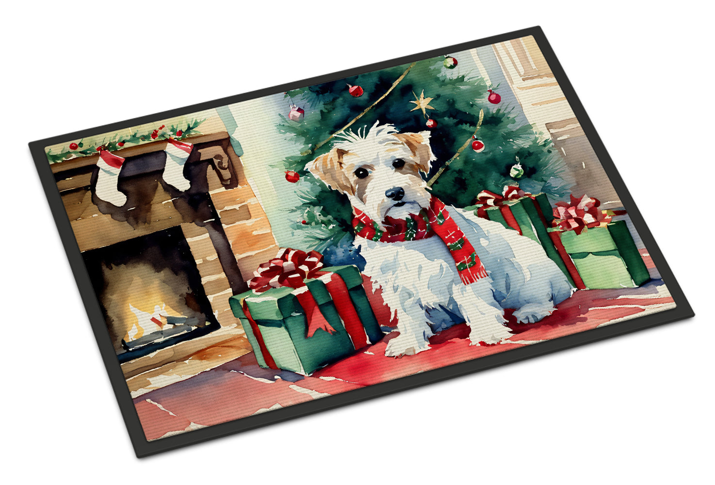 Buy this Sealyham Terrier Cozy Christmas Doormat