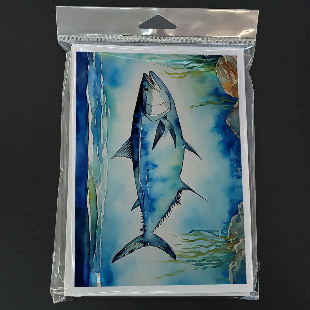 Bluefin Tuna Greeting Cards Pack of 8