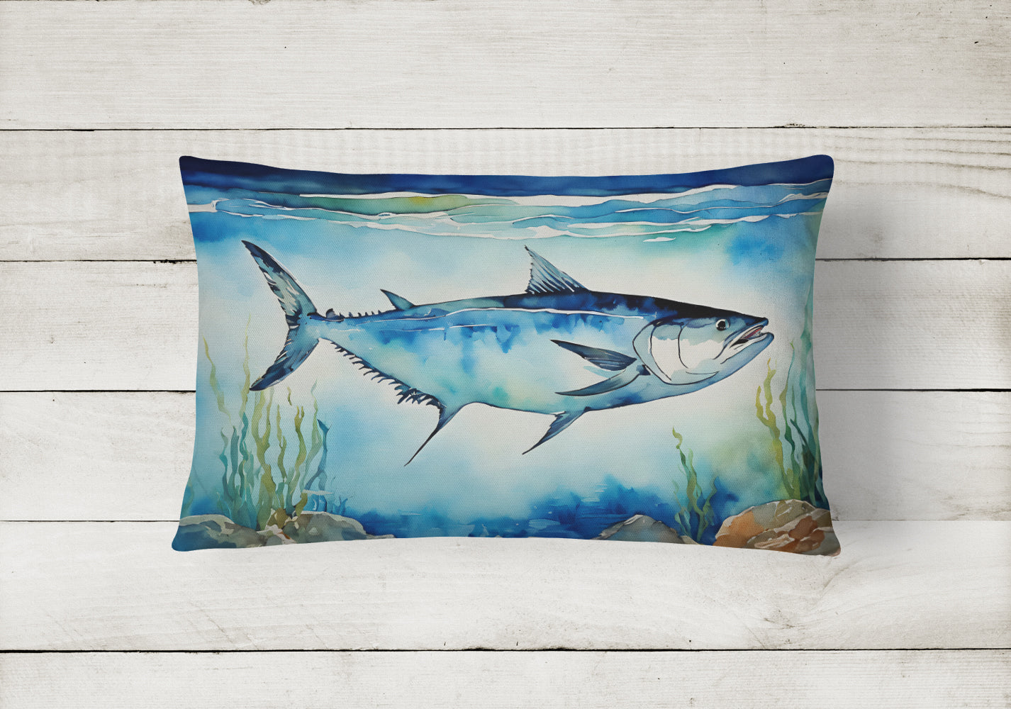 Bluefin Tuna Throw Pillow