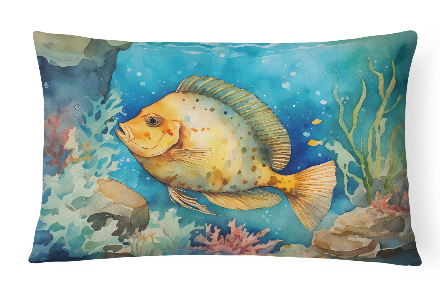 Buy this Flounder Throw Pillow