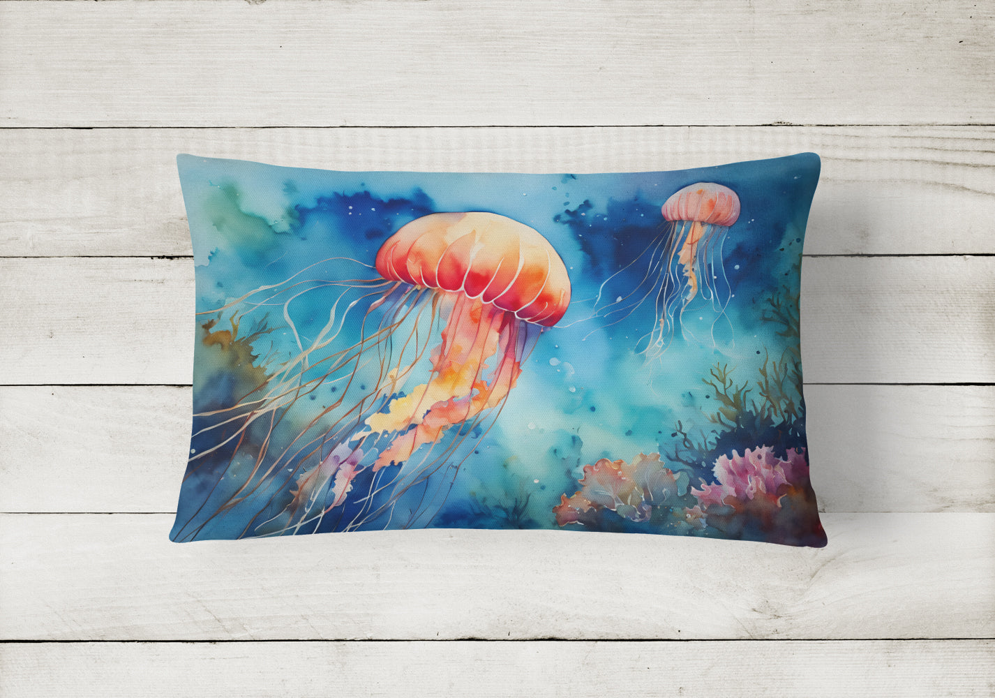 Buy this Jellyfish Throw Pillow