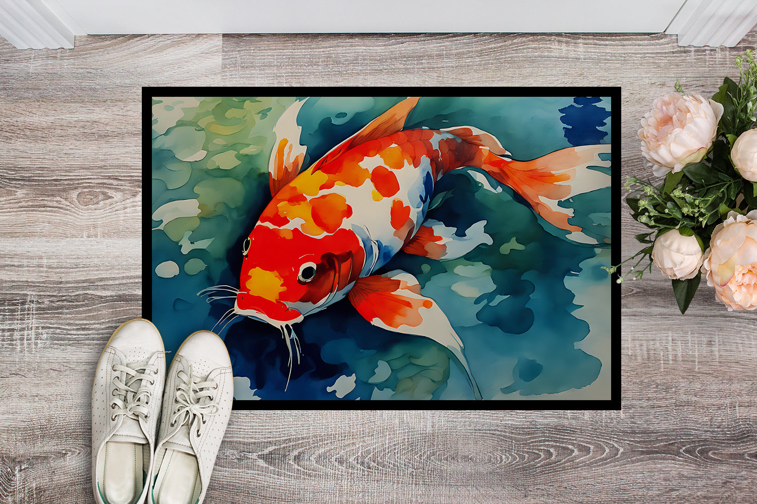 Buy this Koi Fish Doormat