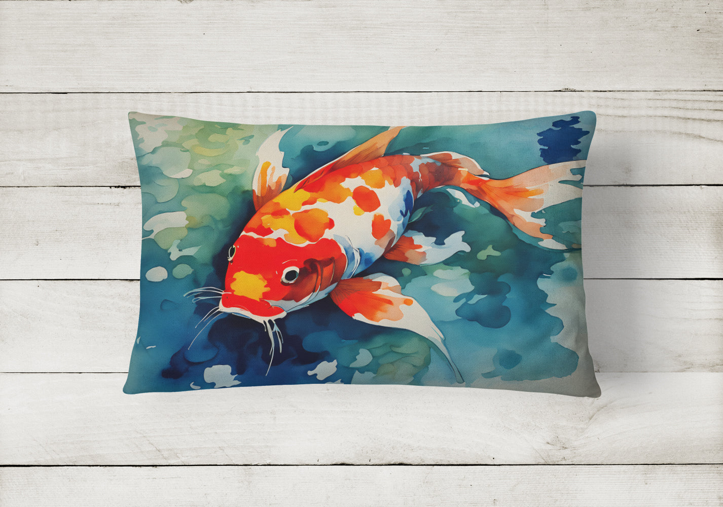 Buy this Koi Fish Throw Pillow