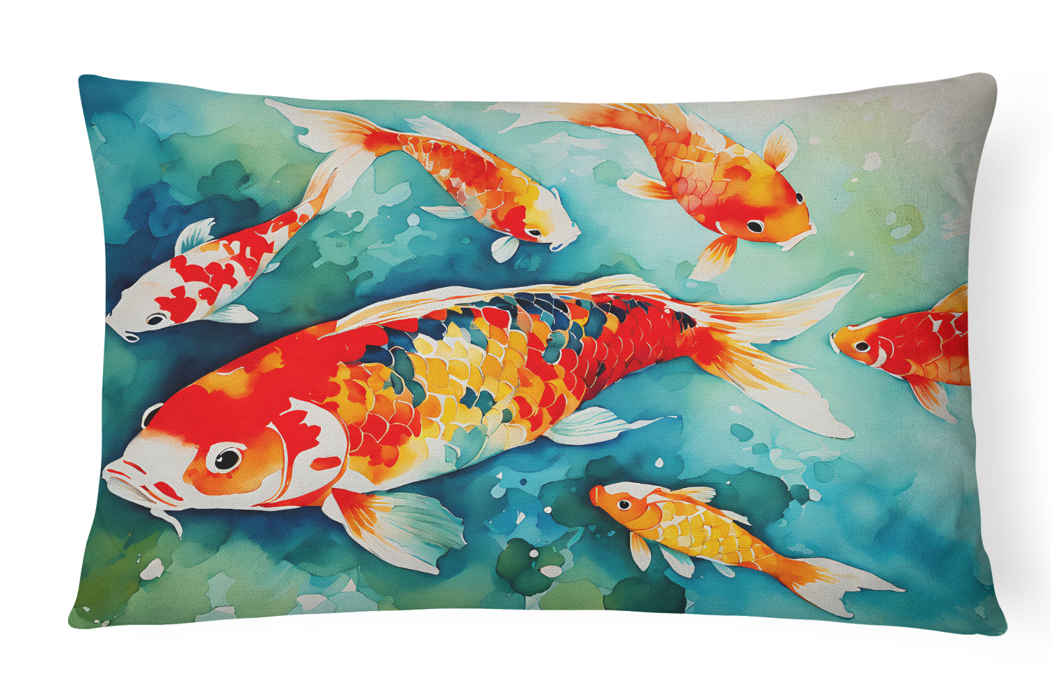 Buy this Koi Fish Throw Pillow