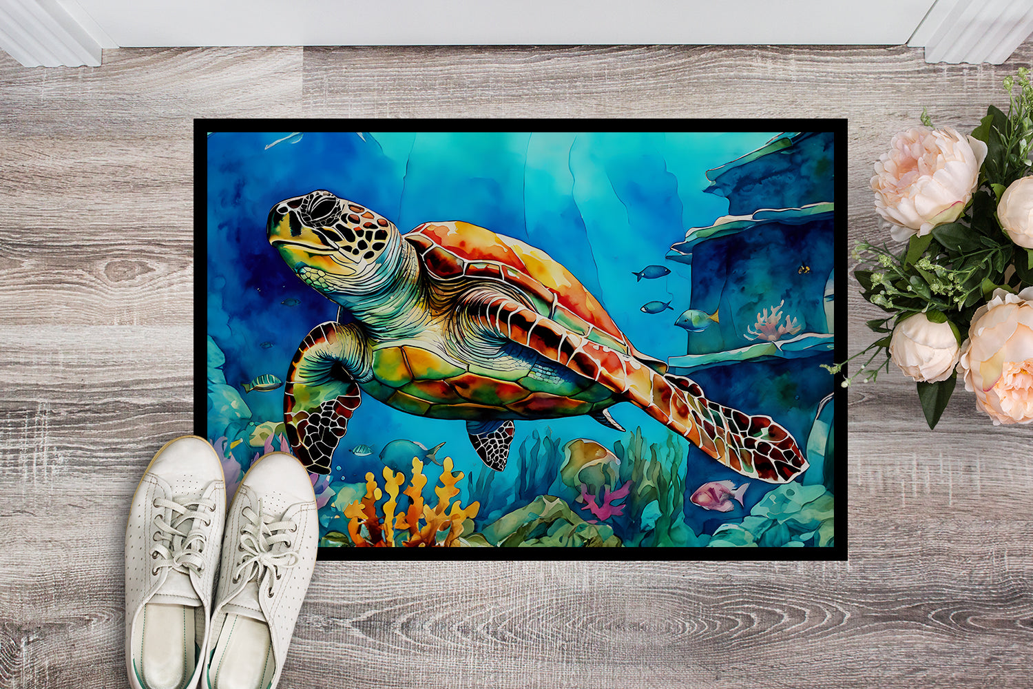 Buy this Loggerhead Sea Turtle Doormat